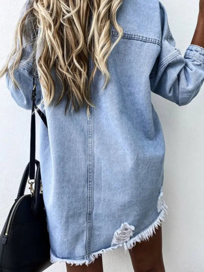 Everyday Denim Shacket