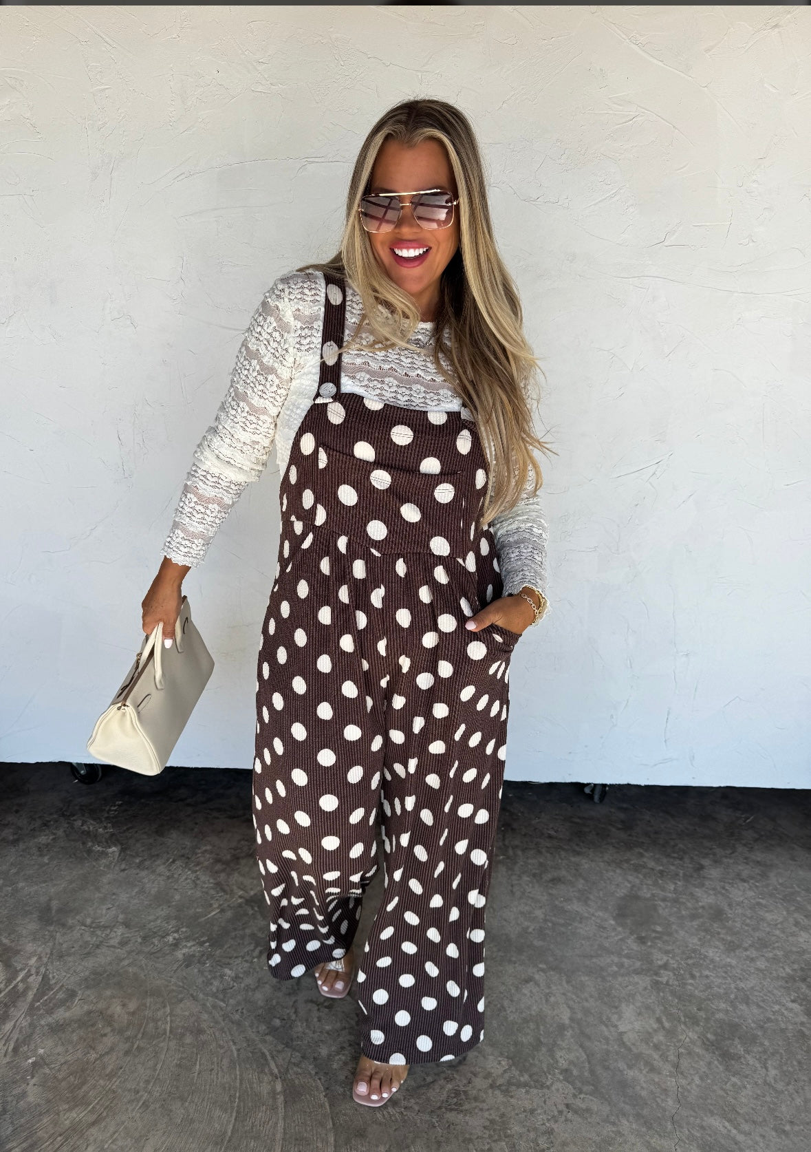 Boho Overalls-Polkadots
