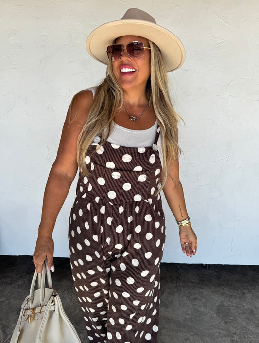 Boho Overalls-Polkadots