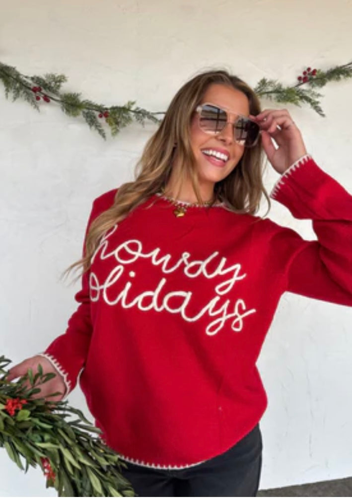 Howdy Holidays Sweater