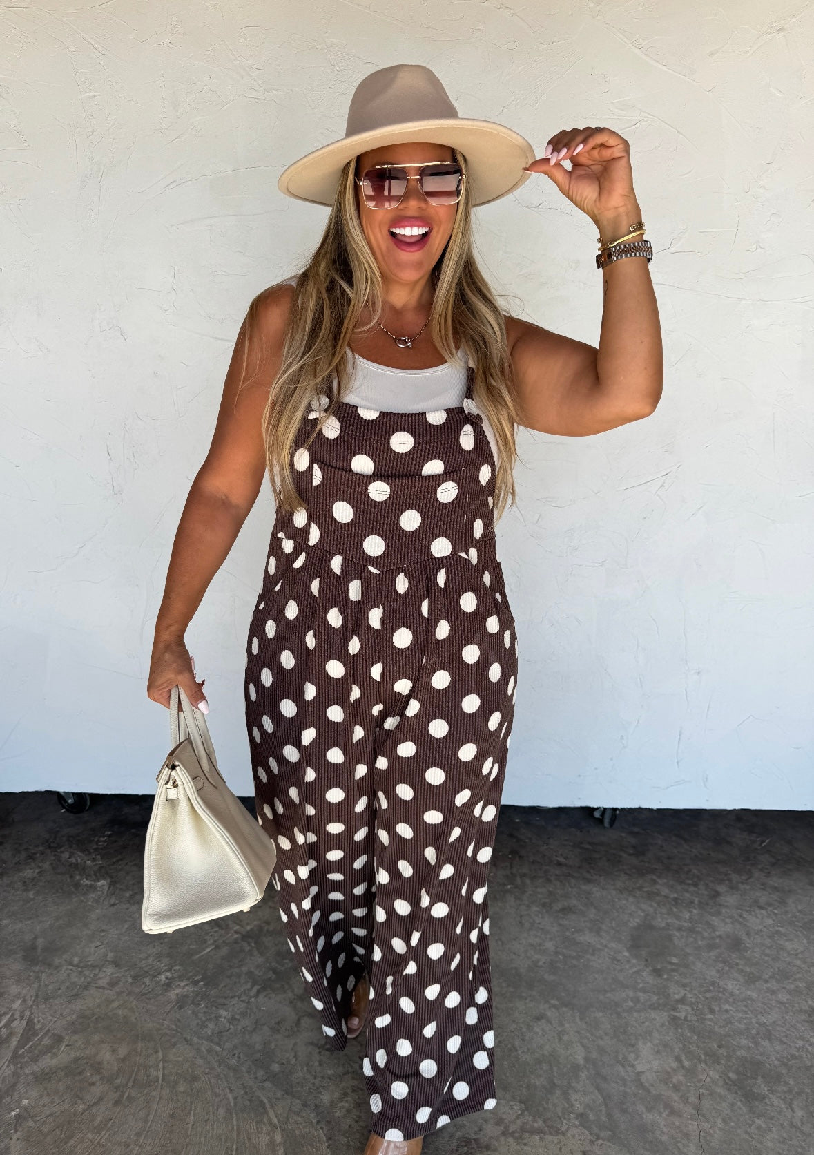 Boho Overalls-Polkadots