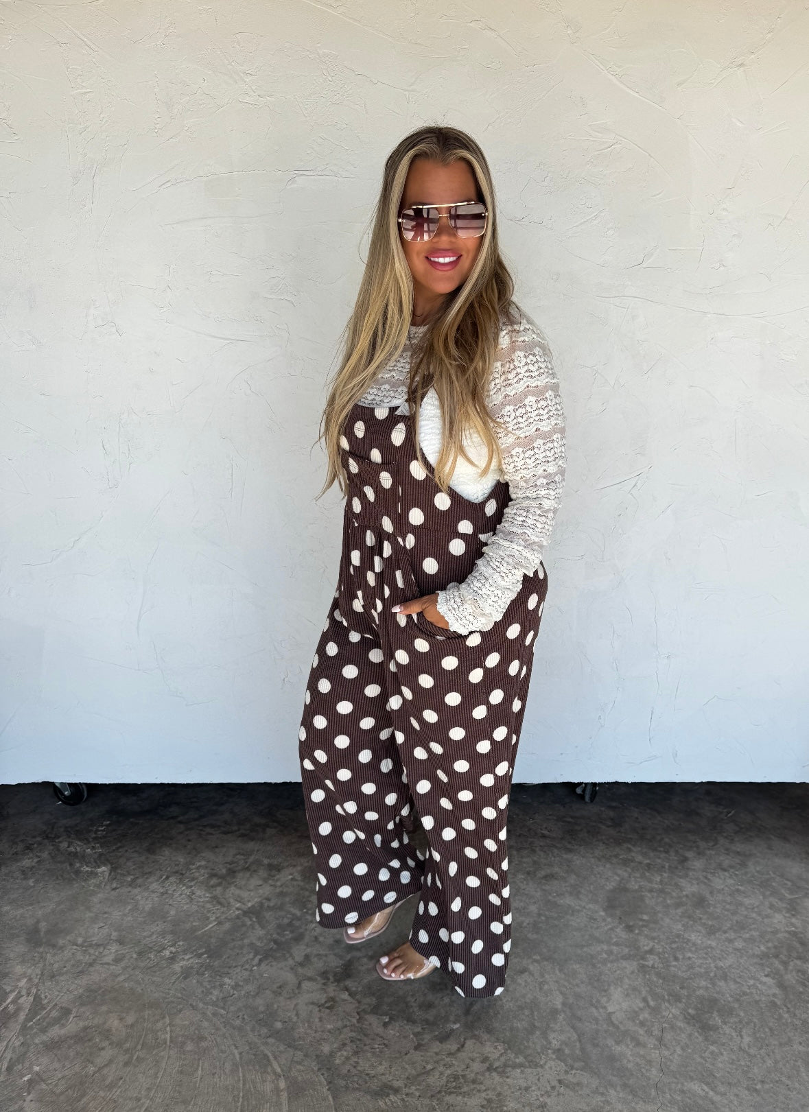 Boho Overalls-Polkadots