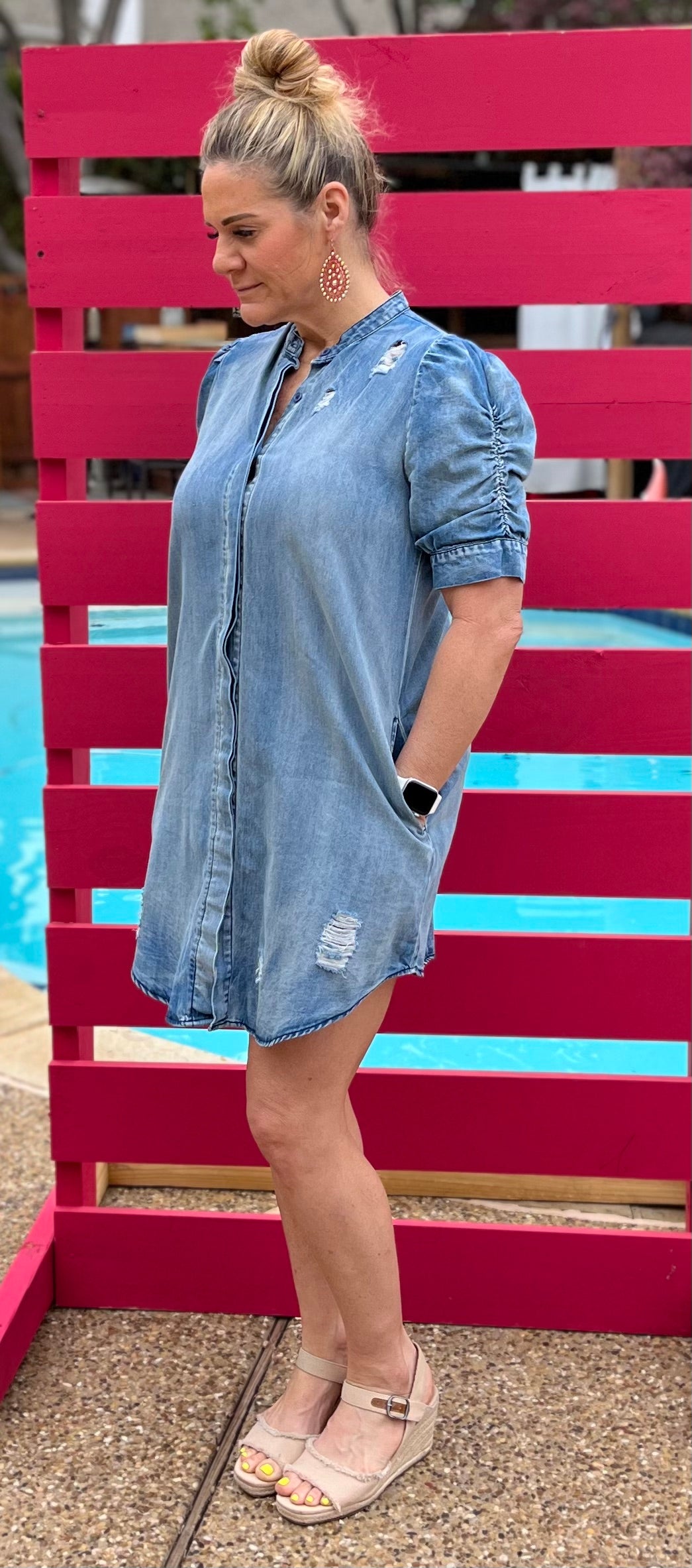 Wynonna Denim Dress